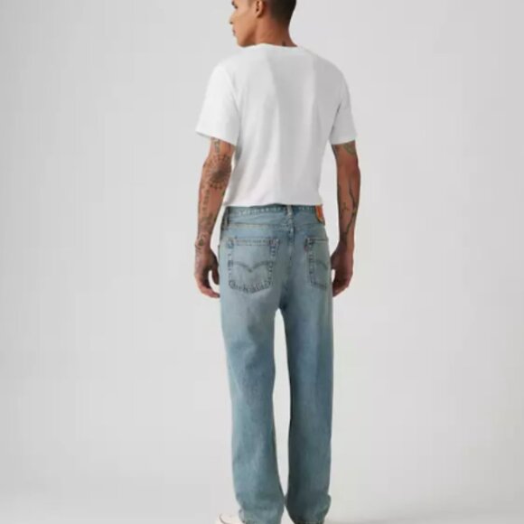 Vintage Levi's 565 Acid Wash Jeans Relaxed Loose Straight Fit Size 34 x 32 - Picture 2 of 14